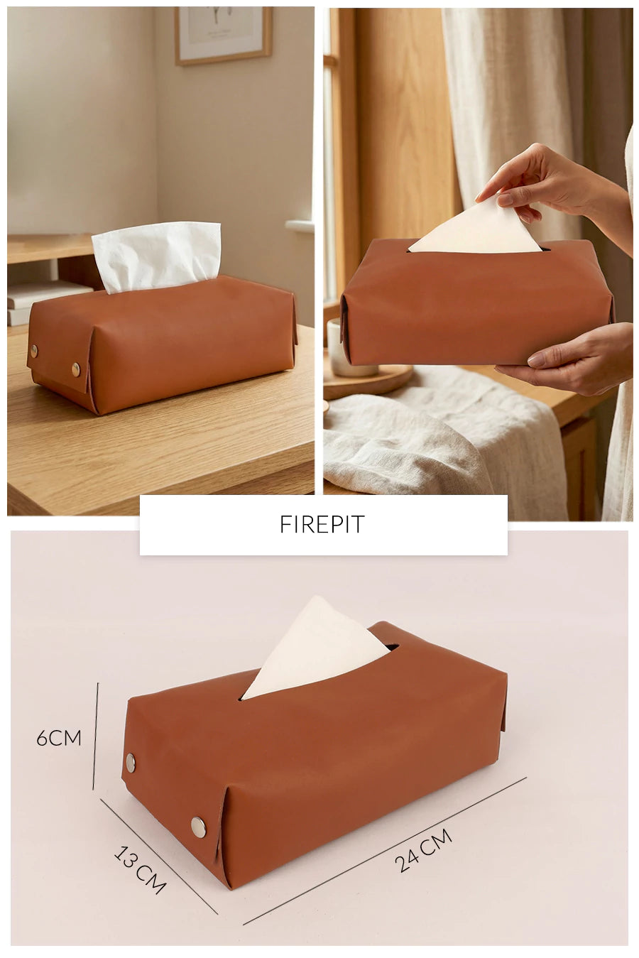 Turch Napkin Case Vegan Leather 🏆 #1 Bestseller | Loved by 1000+ Customers THE HOUSE OF GANGES