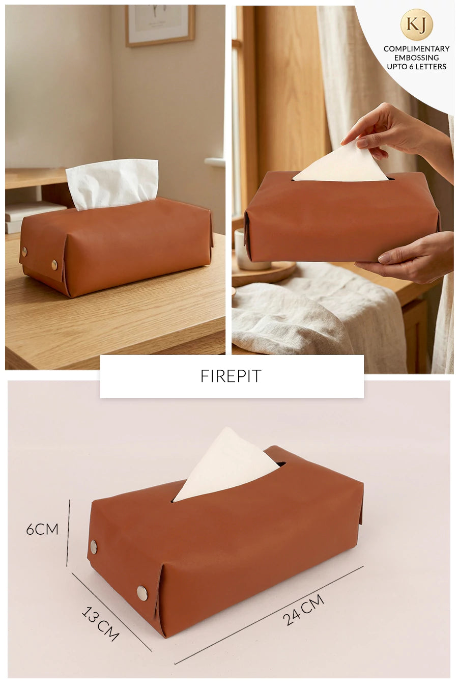 Turch Napkin Case Vegan Leather 🏆 #1 Bestseller | Loved by 1000+ Customers THE HOUSE OF GANGES