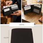 Leonardo Vegan Leather Men Bifold Wallet 🏆 #1 Bestseller | Loved by 1000+ Customers THE HOUSE OF GANGES