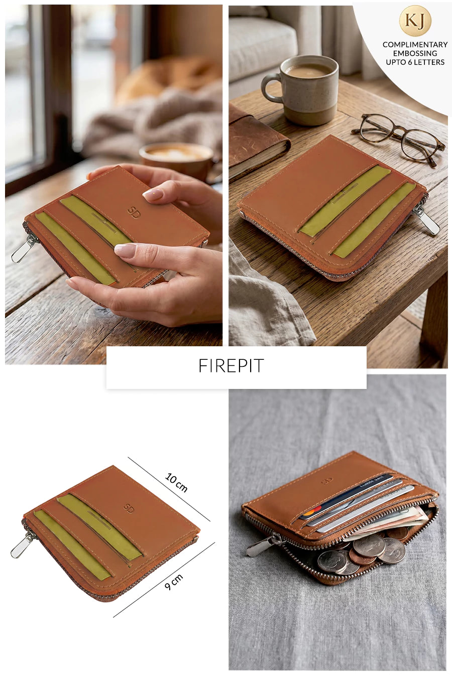 Card Coin Vegan Leather