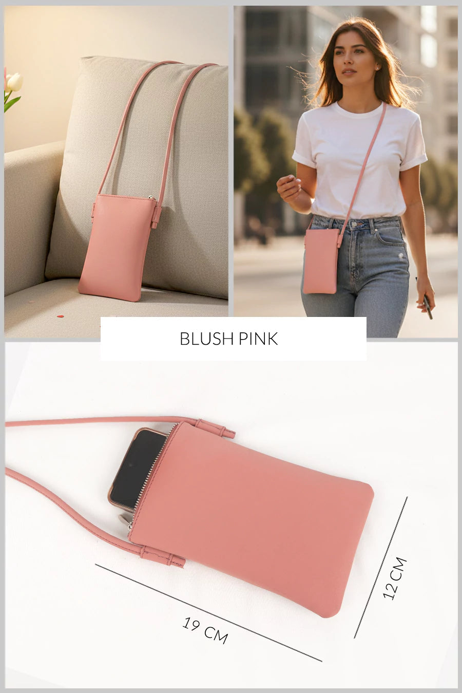 Lify Mobile Sling Vegan Leather THE HOUSE OF GANGES