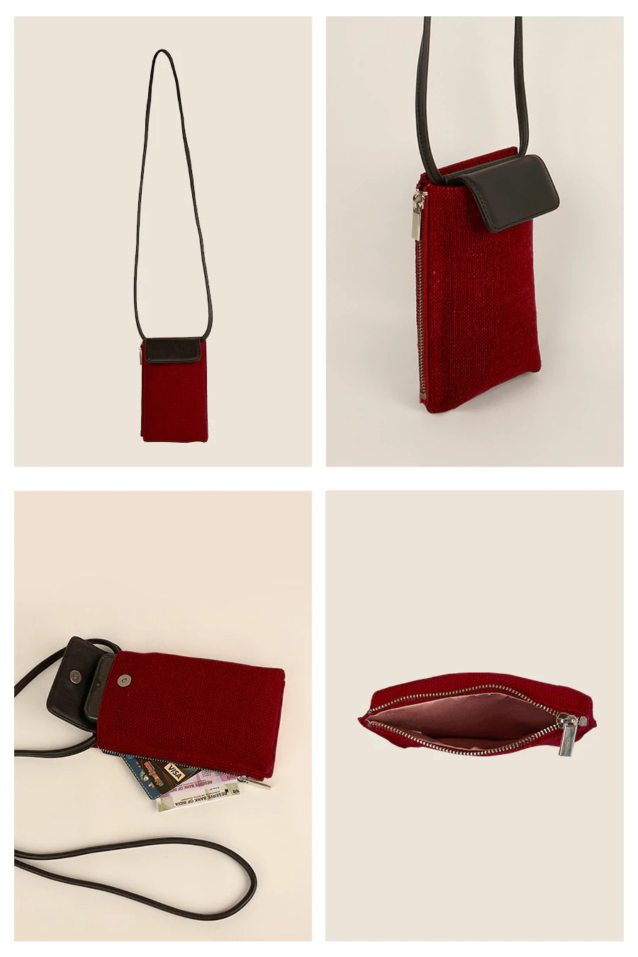 Grace Soft Jute Mobile Sling 🏆 #1 Bestseller | Loved by 1000+ Customers