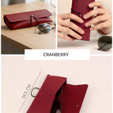 Newell Slim Vegan Leather Sunglass Case 🏆 #1 Bestseller | Loved by 1000+ Customers