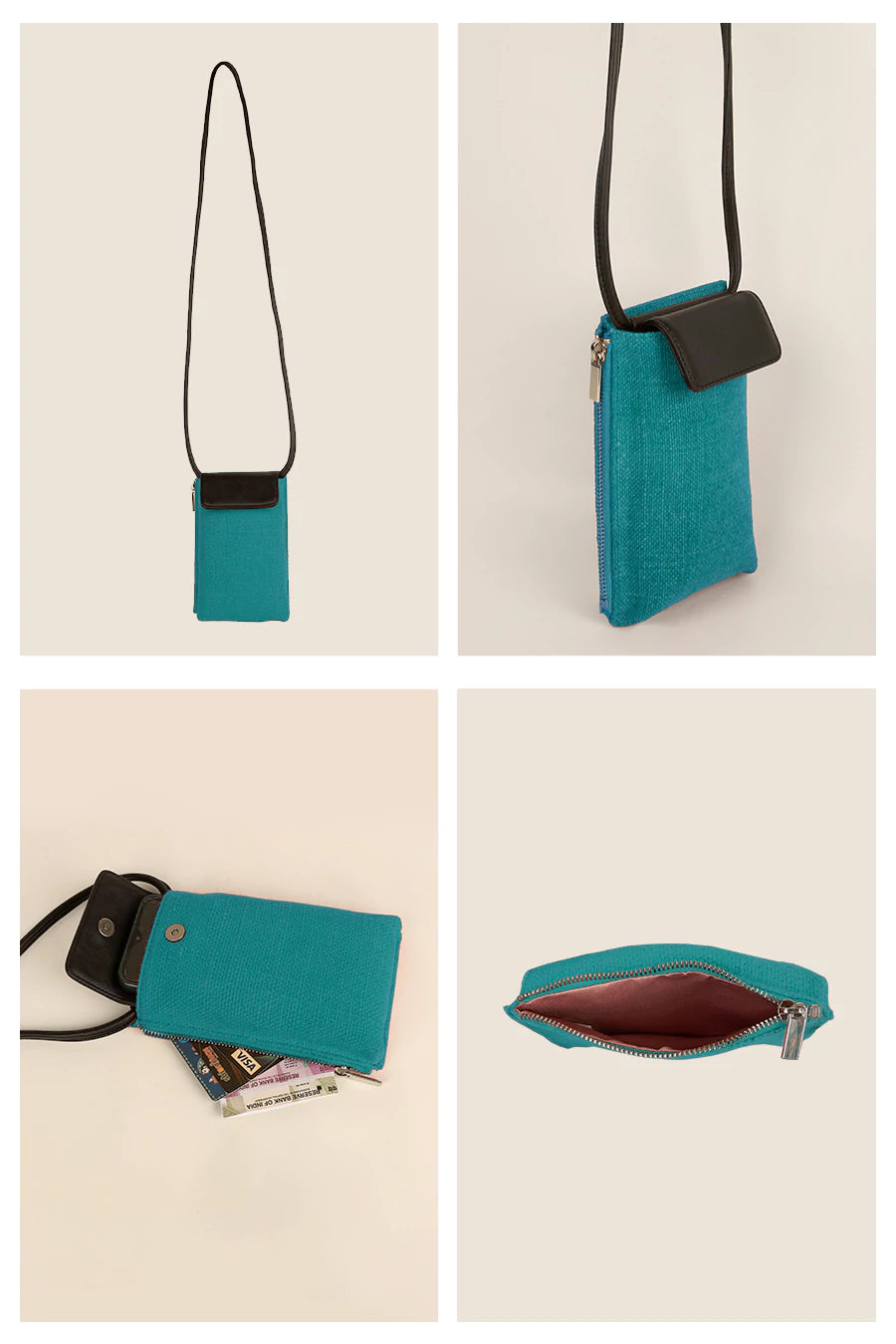 Grace Soft Jute Mobile Sling 🏆 #1 Bestseller | Loved by 1000+ Customers