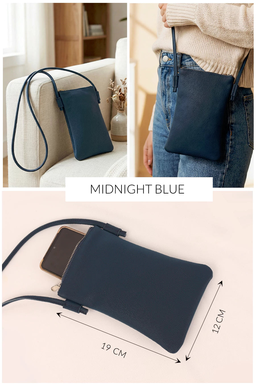 Lify Mobile Sling Vegan Leather THE HOUSE OF GANGES