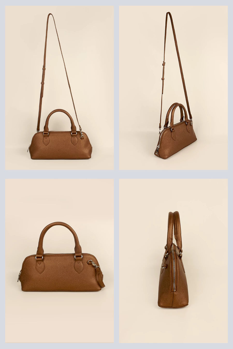 Everly Vegan Leather Handbag THE HOUSE OF GANGES