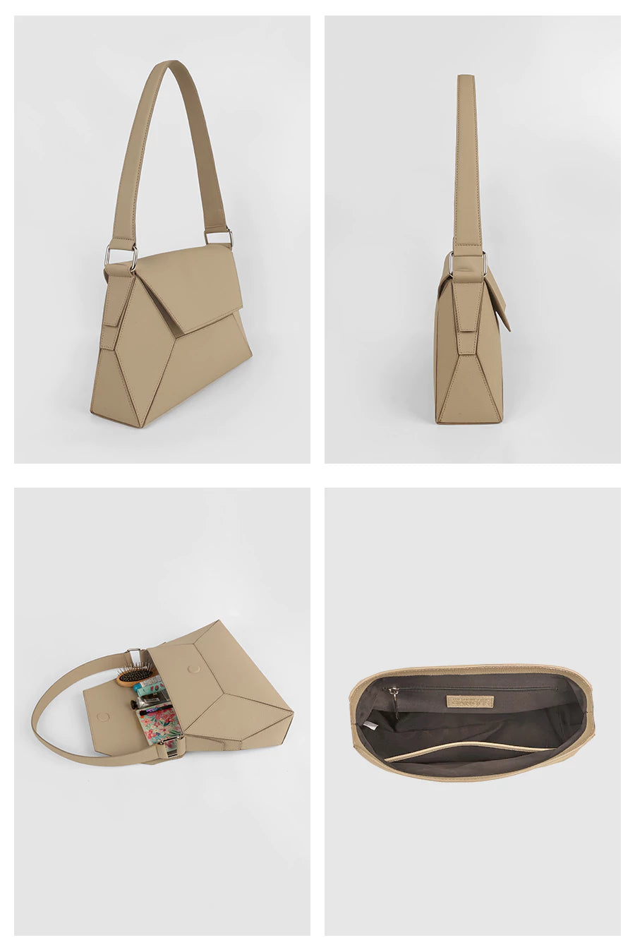 Hazel Vegan Leather Handbag THE HOUSE OF GANGES