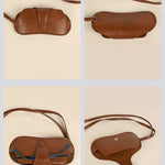 Jace Sunglass Cover with Sling Vegan Leather Penny Details