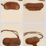 Jace Sunglass Cover with Sling Vegan Leather Penny Details