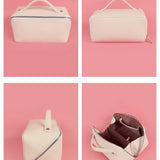 Emi Vegan Leather Toiletry Pouch