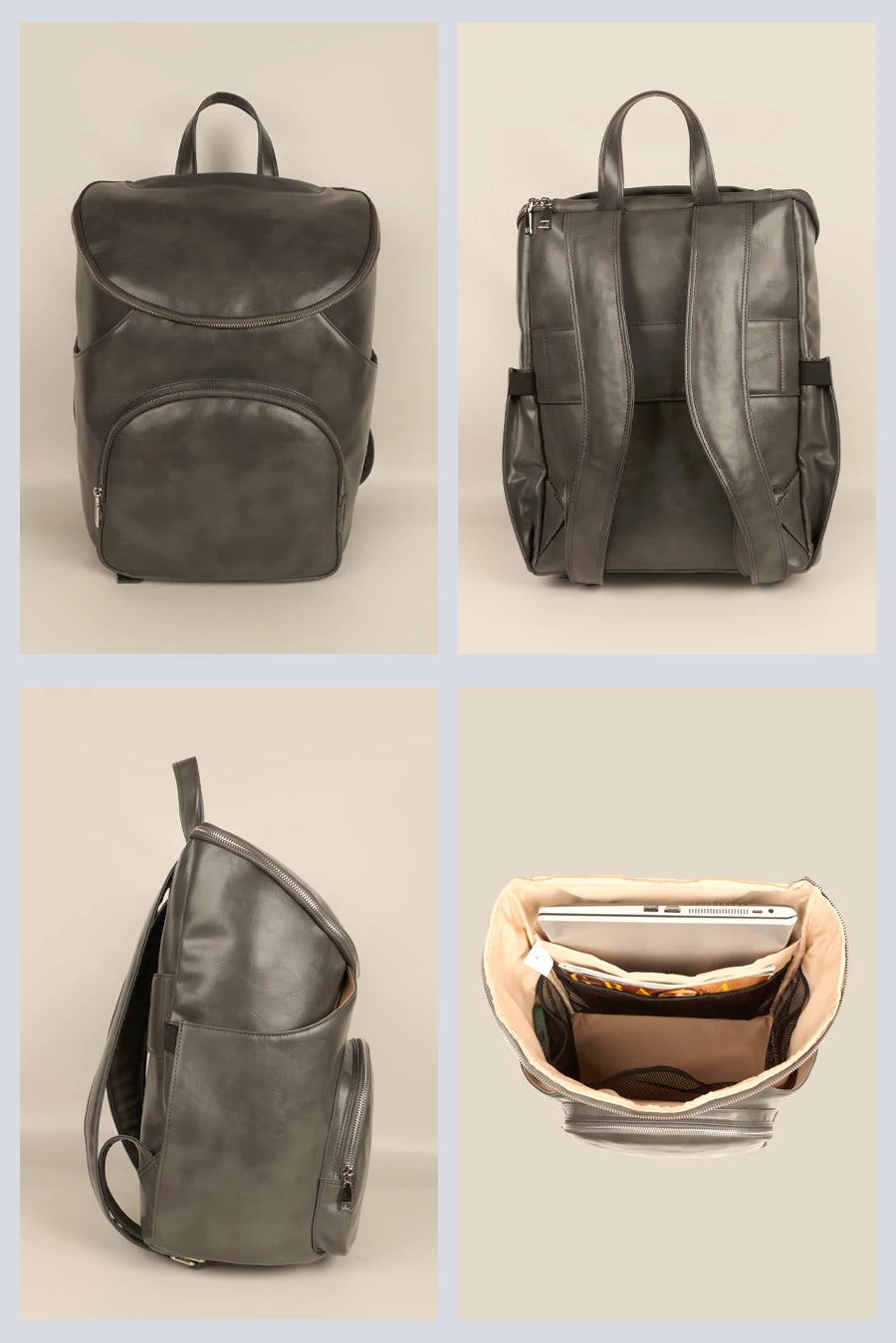 Willow Vegan spacious backpack Anchor Details