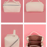 Emi Vegan Leather Toiletry Pouch