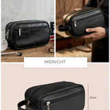 Hurst Vegan Leather Toiletry Bag THE HOUSE OF GANGES