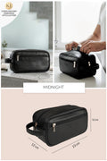 Hurst Vegan Leather Toiletry Bag THE HOUSE OF GANGES