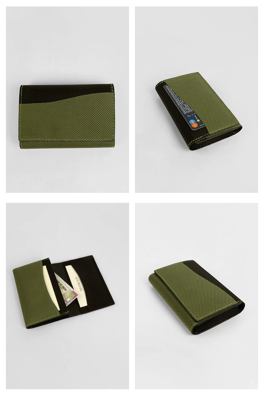 Poly Blend Dual Color Beth Mini Wallet THE HOUSE OF GANGES