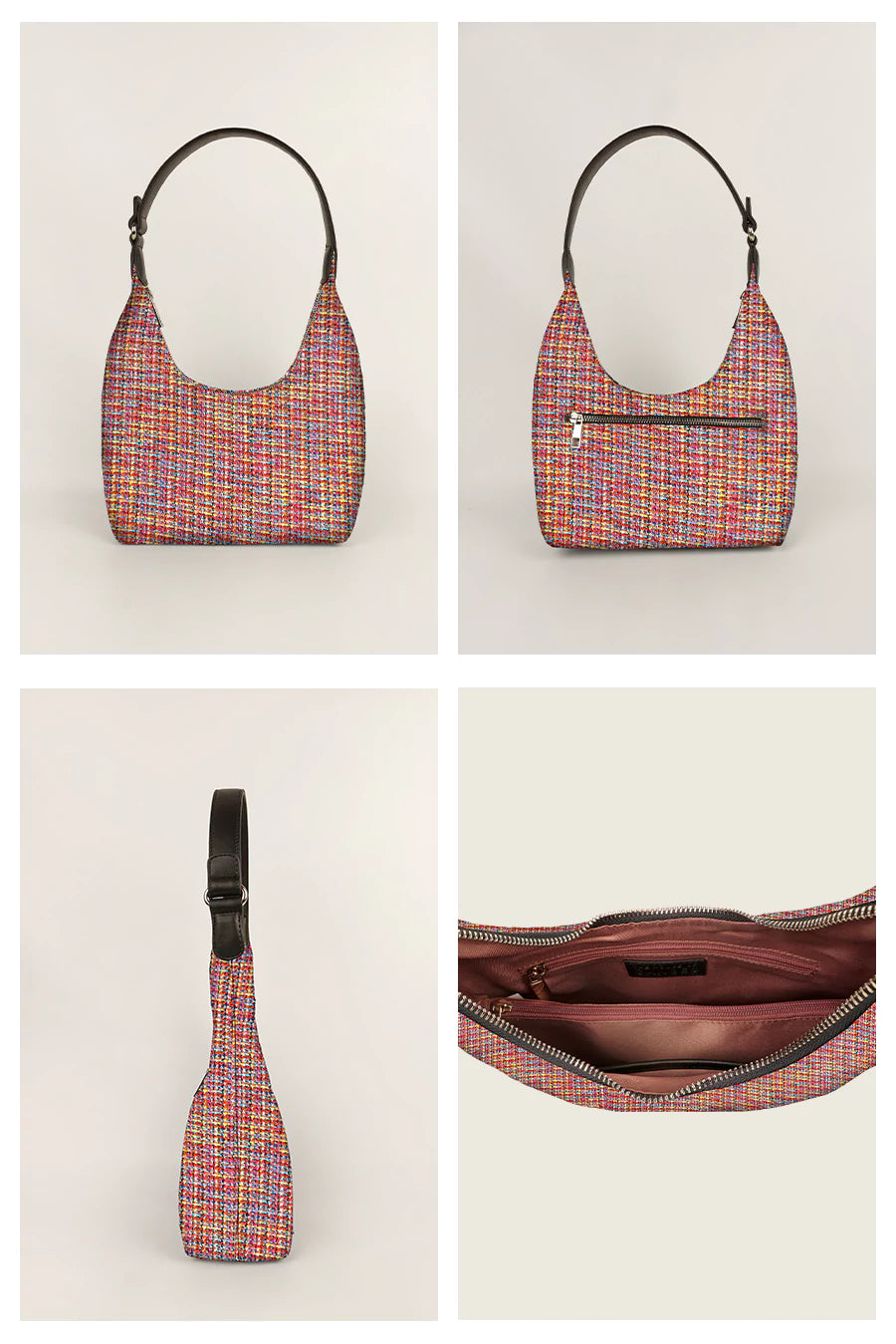 Katie Small Shoulder Bag Handloom Ditsy Details