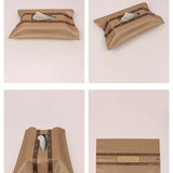 Tissue Box Cover Vegan Leather