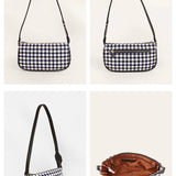 Daily Sling Handloom Women Shoulder Bag Checkered Details