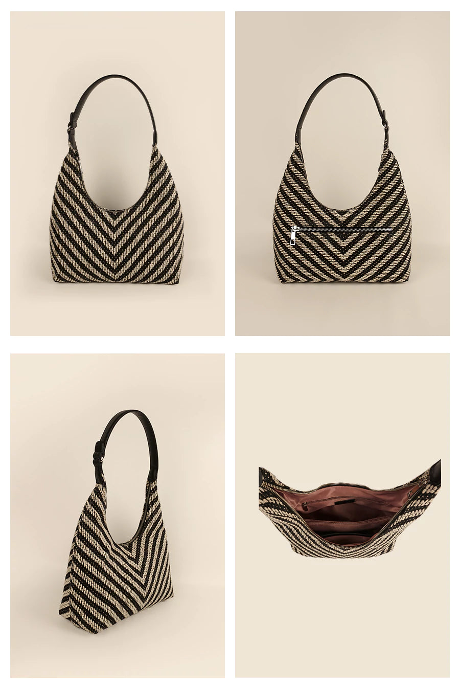 Katie Small Handloom Shoulder Bag
