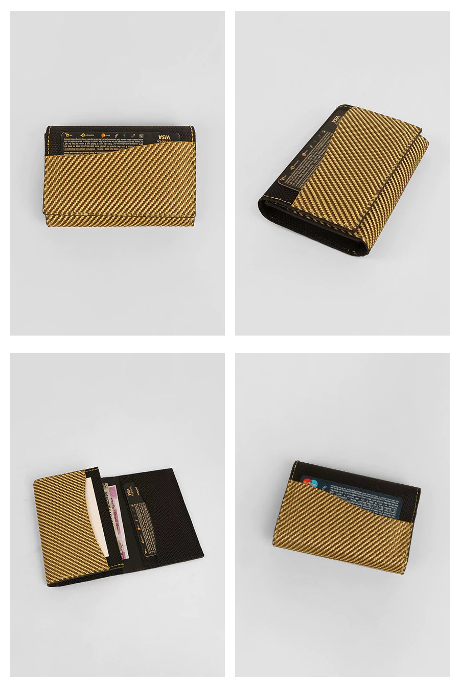 Poly Blend Dual Color Beth Mini Wallet THE HOUSE OF GANGES