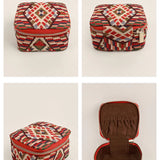 Handloom Jewellery / Watch Case Hazelnut Details