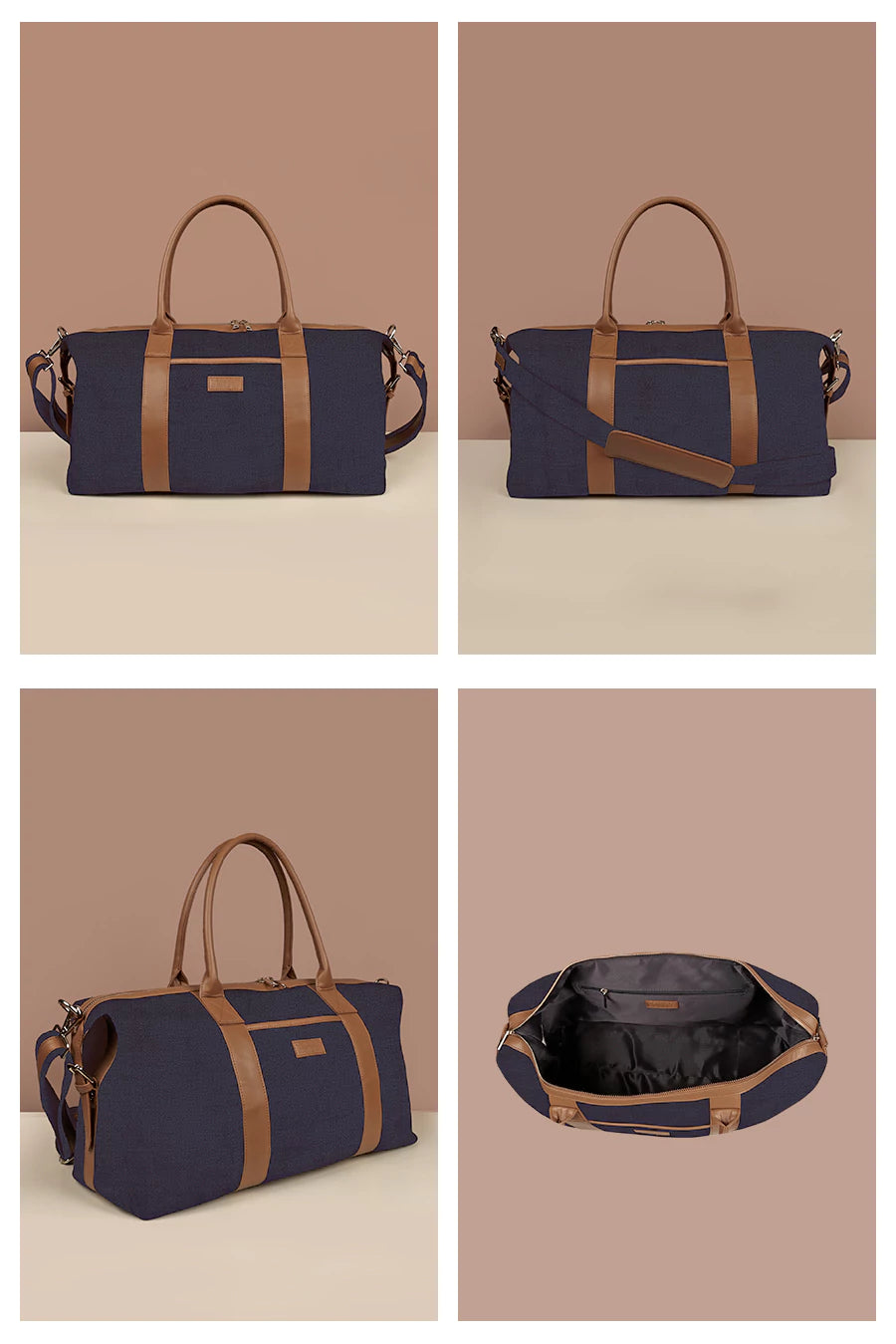 Joey Large Soft Jute Duffle Bag For Men THE HOUSE OF GANGES