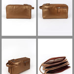 BROWN TRAVEL POUCH