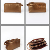 BROWN TRAVEL POUCH