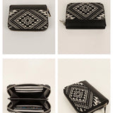 Alexandra Women Handloom Wallet Nero Details