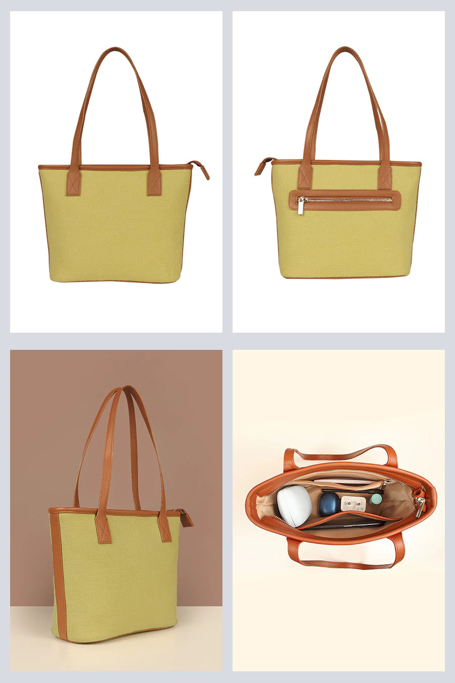 Mini Soft Jute Tote Bag THE HOUSE OF GANGES