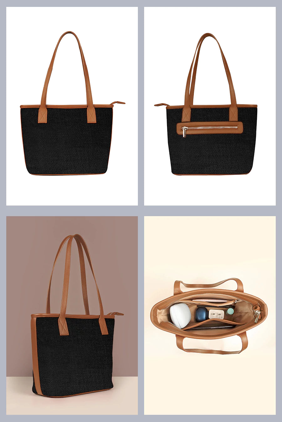 Mini Soft Jute Tote Bag THE HOUSE OF GANGES