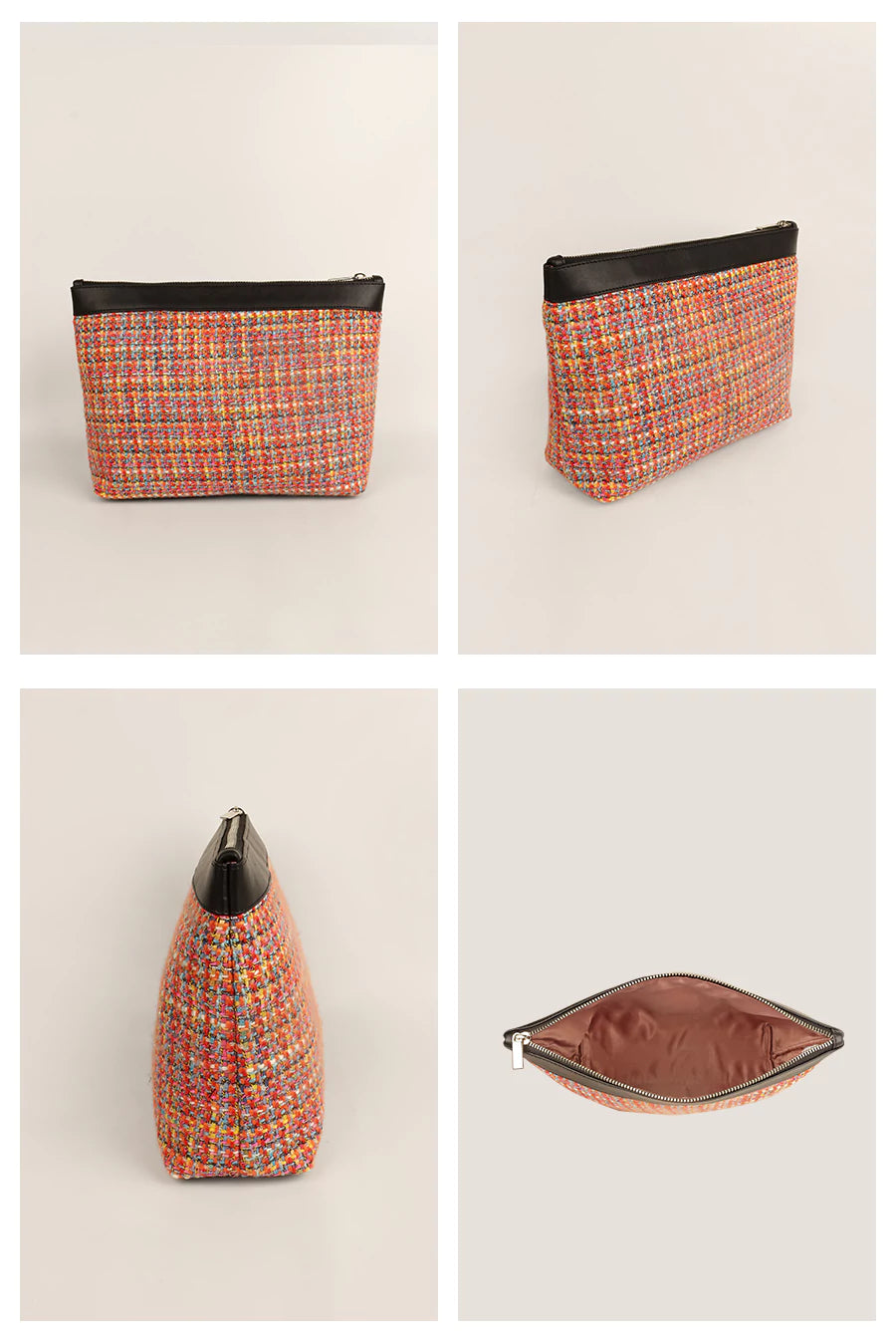 Slindon Small Women Toiletry Pouch Ditsy Details