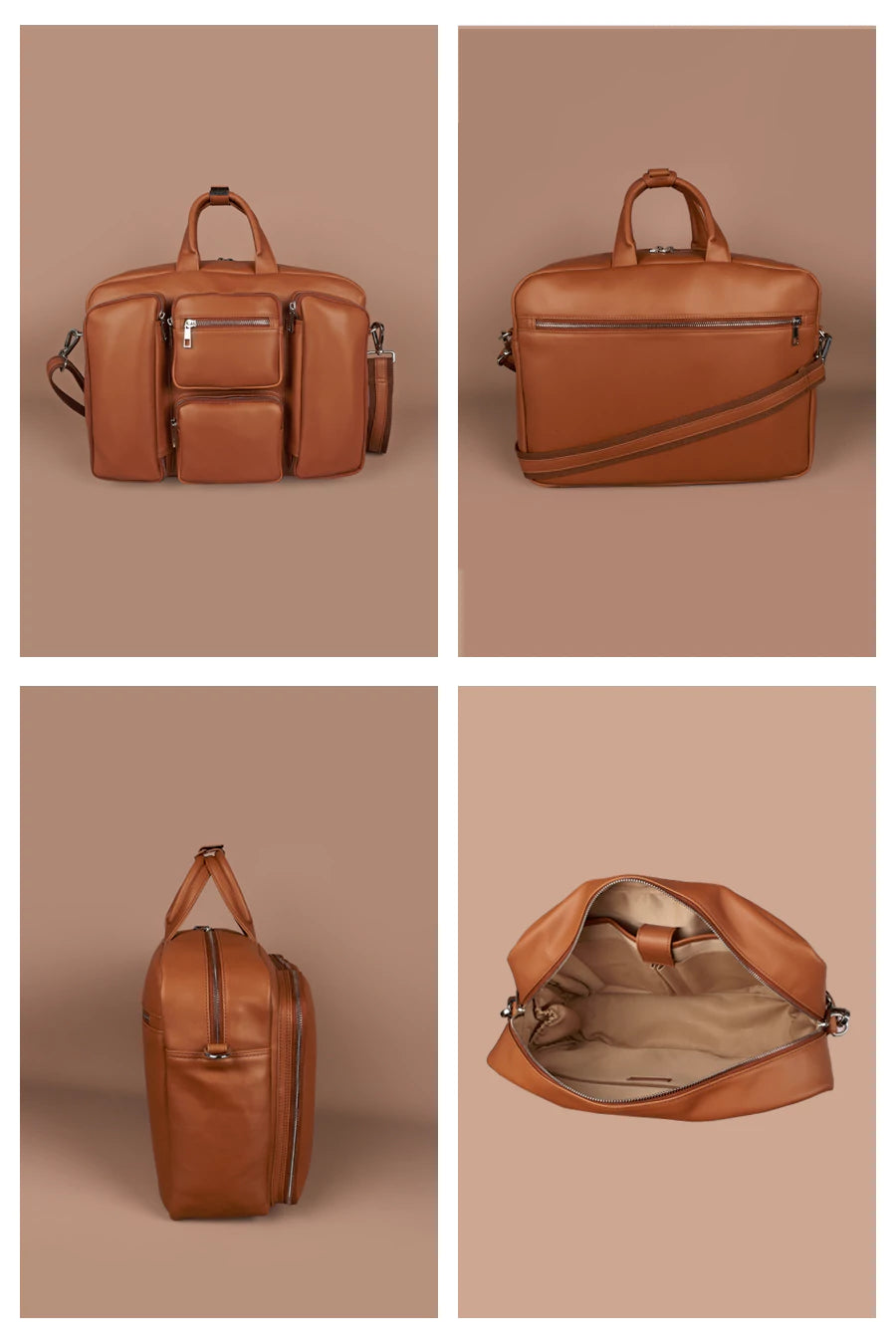 The Messenger Bag Vegan Leather THE HOUSE OF GANGES