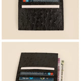 Vegan Leather James Card Holder Ost Black Details
