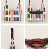 Katie Medium Handloom Shoulder Bag