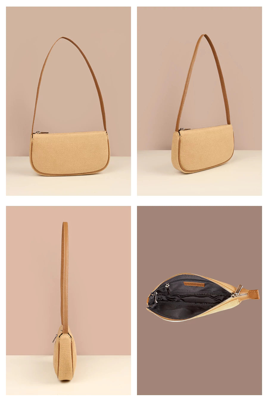 Daily Sling Soft Jute Shoulder Bag