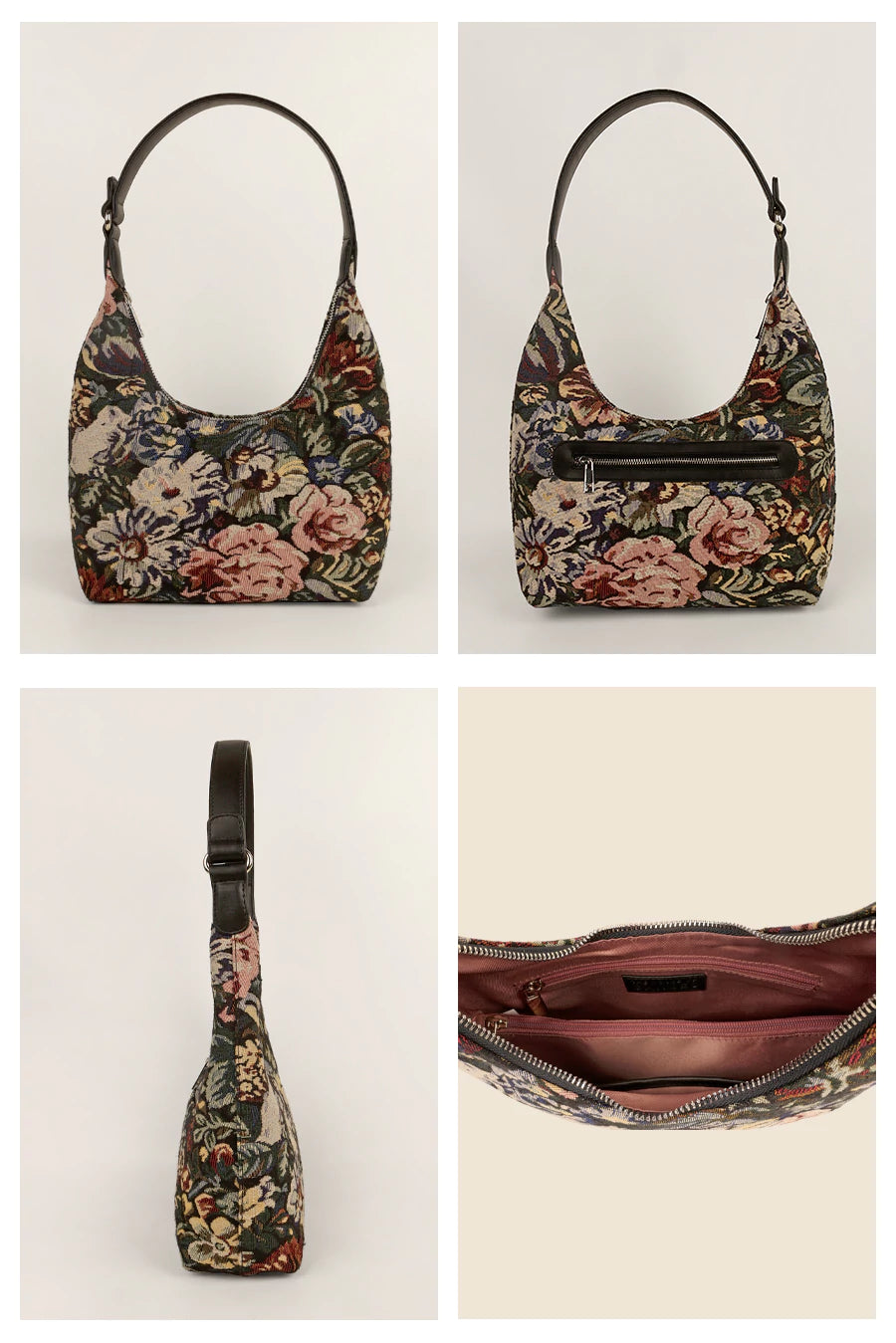 Katie Medium Handloom Shoulder Bag THE HOUSE OF GANGES