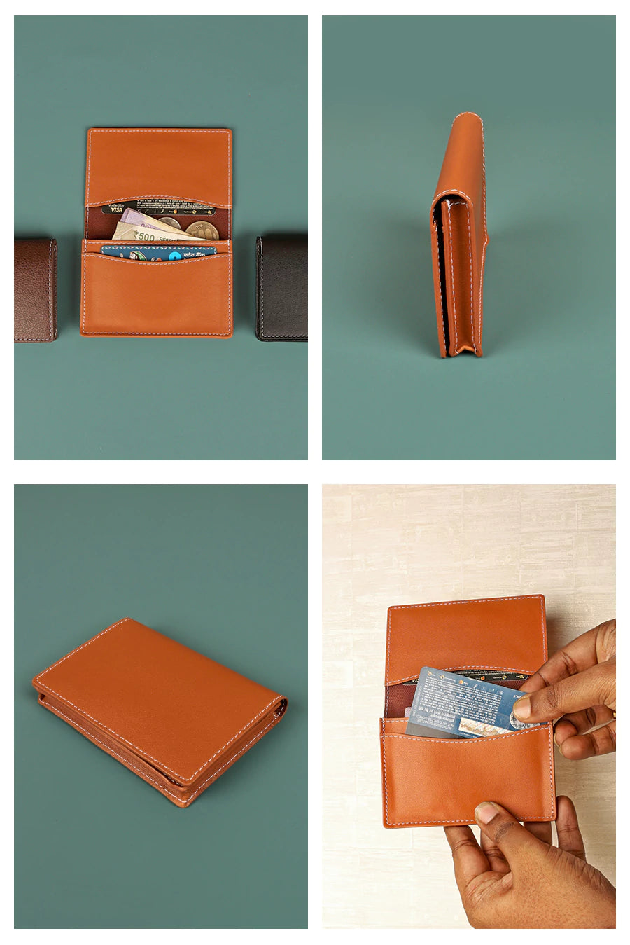 Beth Vegan Leather Mini Wallet image 3