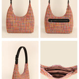 Katie Medium Handloom Shoulder Bag