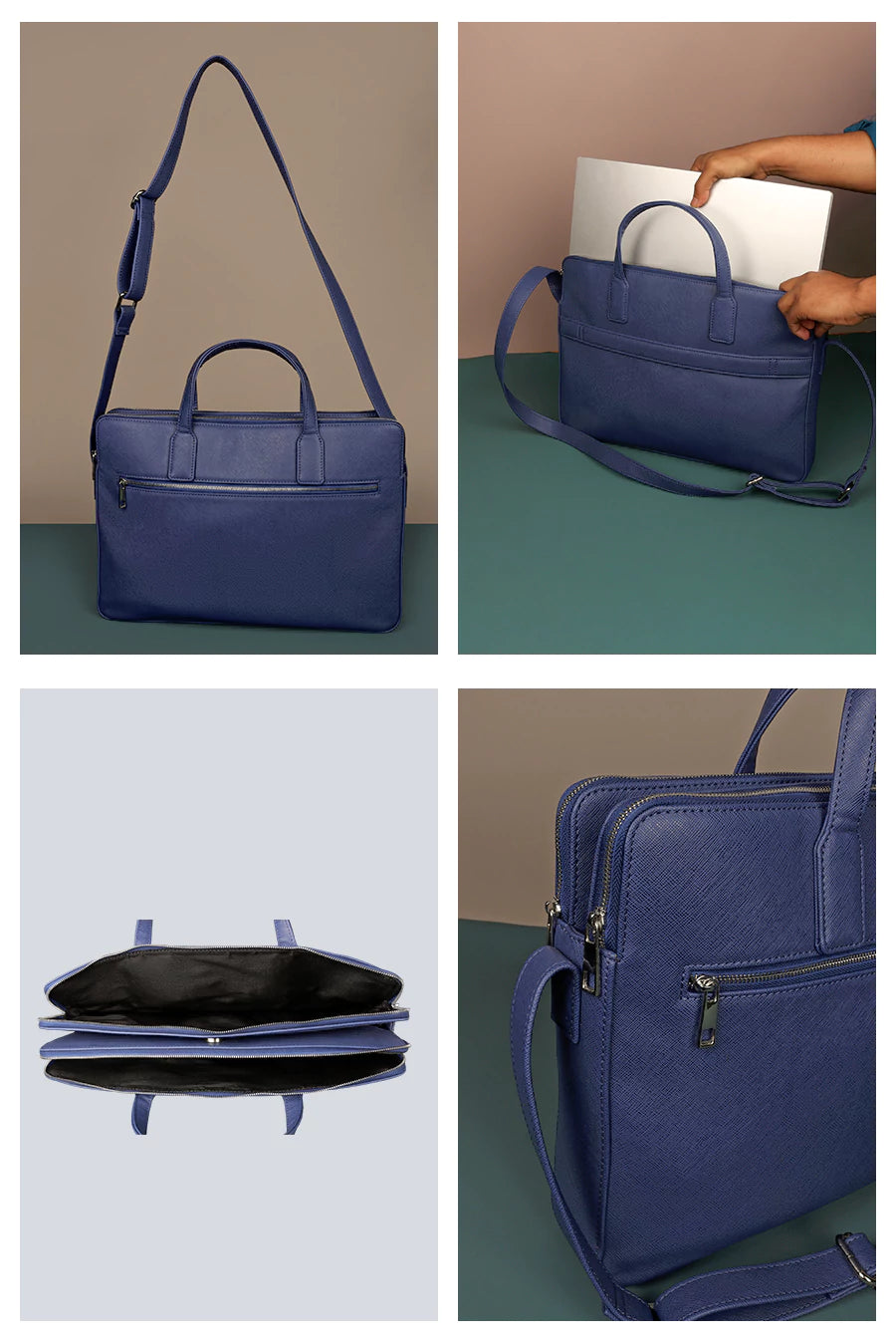 Dual Zip 15 Inch Laptop Bag