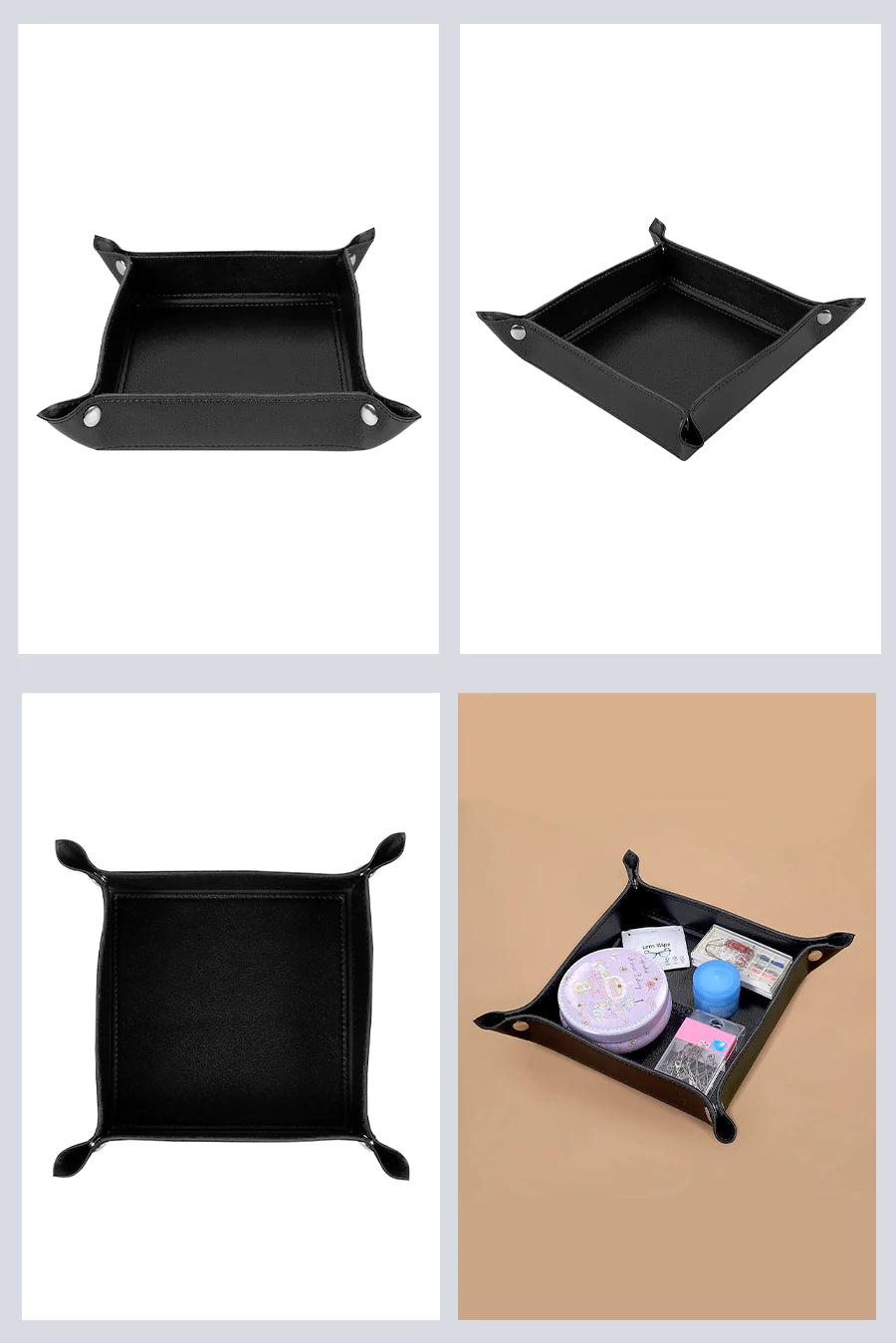 Kirk Vegan Leather Tidy Tray