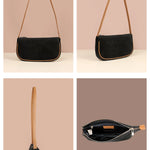 Soft Jute Daily Vegan Women Handbag Blackbean Detail