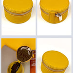 Rogate Large Vegan Watch Case Citron Detail