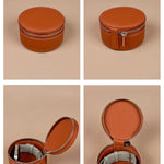Vegan Rogate Small Watch Case Cinnamon Detail