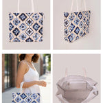 AZURE BLOOM WOMEN OFFICE BAG THE HOUSE OF GANGES