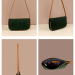 Soft Jute Daily Vegan Women Handbag Jade Detail