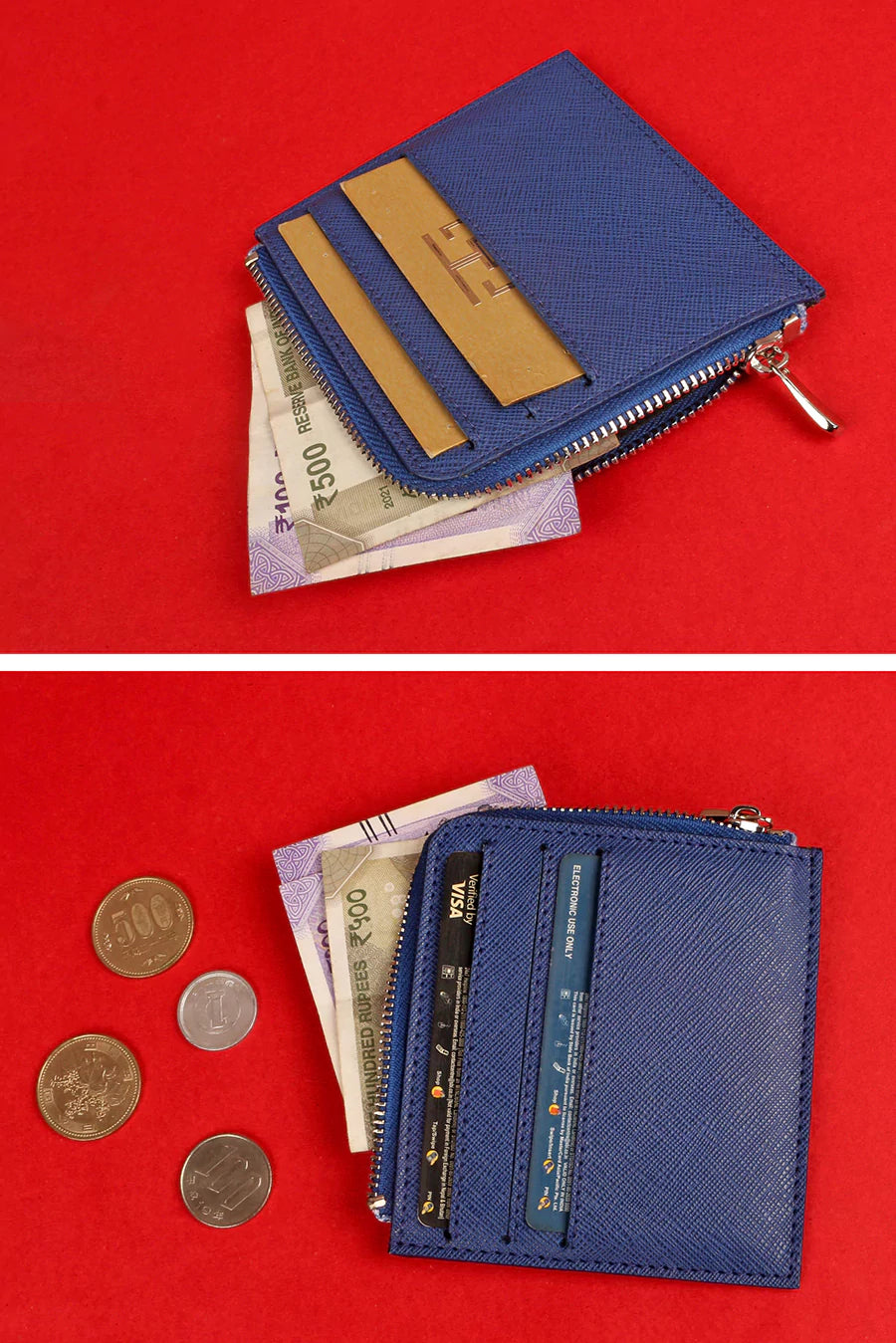 Vegan Card Coin Wallet OxB L3