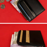 Vegan Card Coin Wallet Black L3