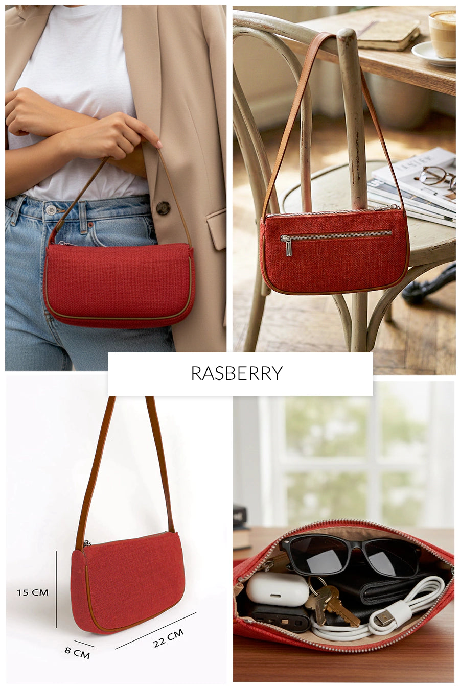 Daily Sling Soft Jute Shoulder Bag THE HOUSE OF GANGES