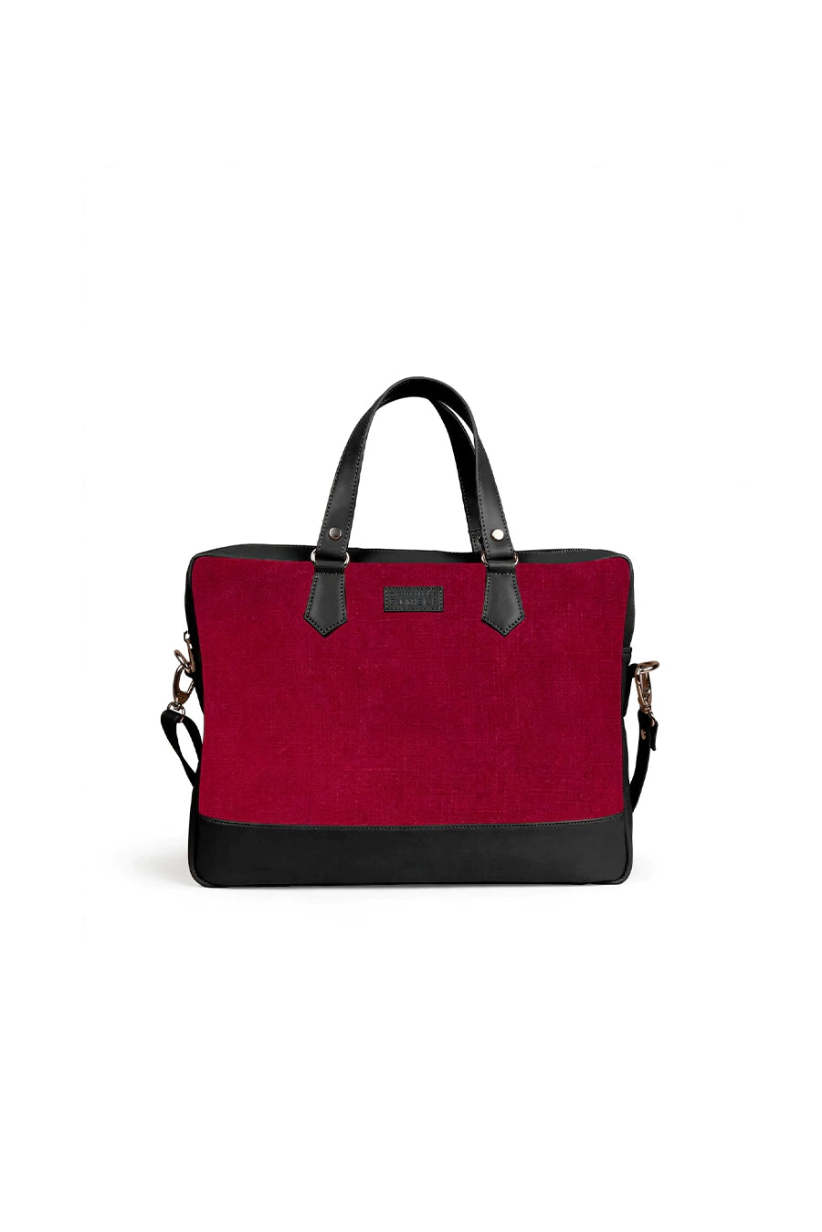 Ross Soft Jute 15 Inch Laptop Bag for Women